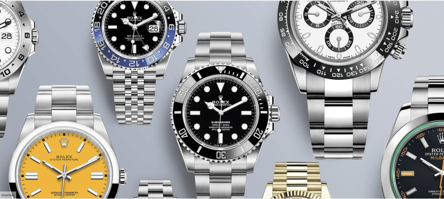 Alex, collector of designer watches